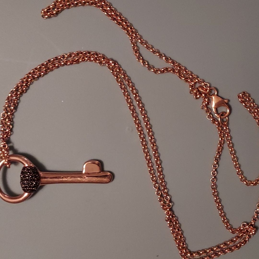 Bronze Milor Key Necklace